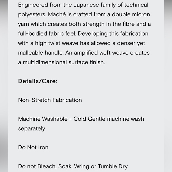 Mela Purdie Mache Duo Pleat Pullover Shirt In Citrine Lightweight Blouse Size  S - Picture 16 of 16